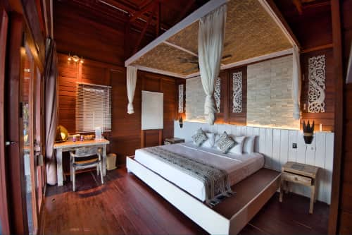 luxury room interior of Ocean View Villa