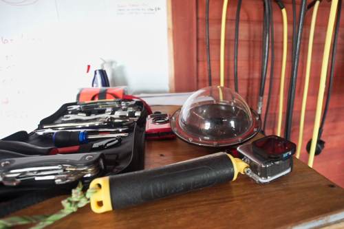 Action camera GoPro Hero 5 and Olympus TG5