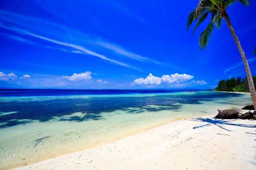 Yeben Island white sand beach, Raja Ampat